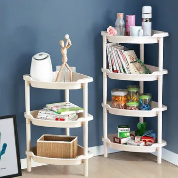 

Bathroom shelf bathroom toilet triangle floor storage rack bathroom free punching storage rack