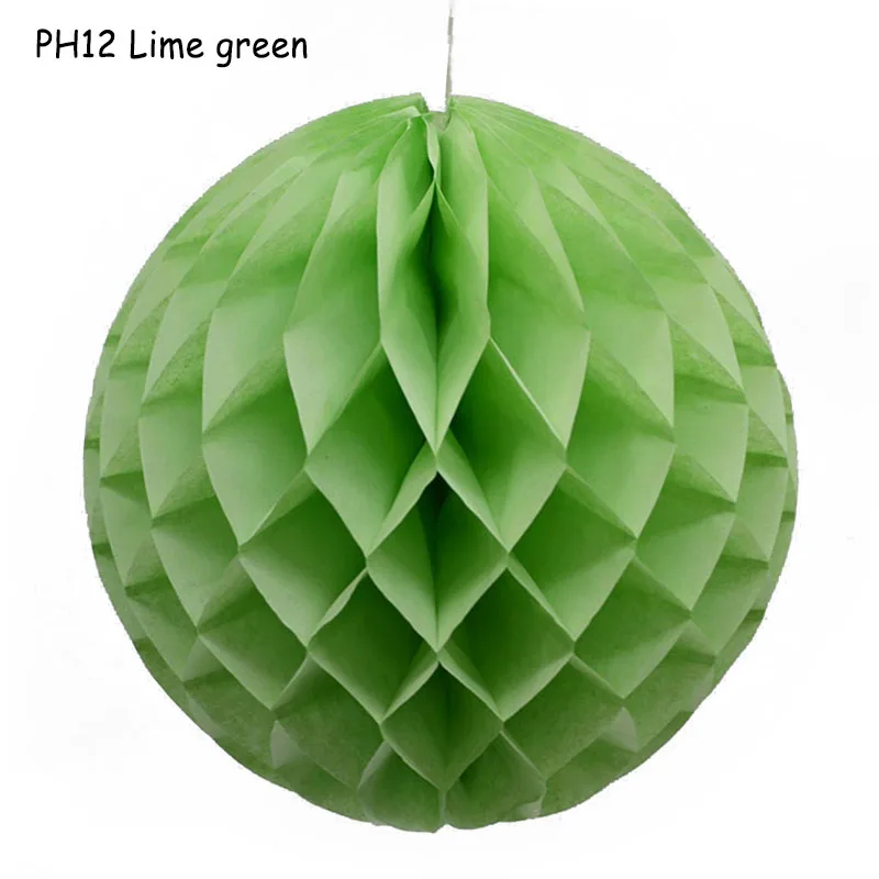 lime green 10 pcs 10 шт./лот 5 см мини красочная салфетка для пчелиных сот Цветочные шары дома зал Подвесные Украшения Из Красного войлока для Свадебная вечеринка поставки 9z - Цвет: lime green 10 pcs