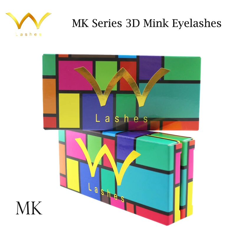

Crown makeup eyelashes 6D mink false eyelashes natural dense reusable eyelashes wholesale can customize LOGO