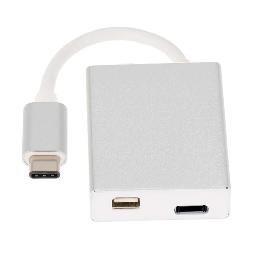 MLLSE USB-C 3,1 к Mini Displayport USB OTG USB-C Женский адаптер зарядного устройства подходит для ноутбука AA3820
