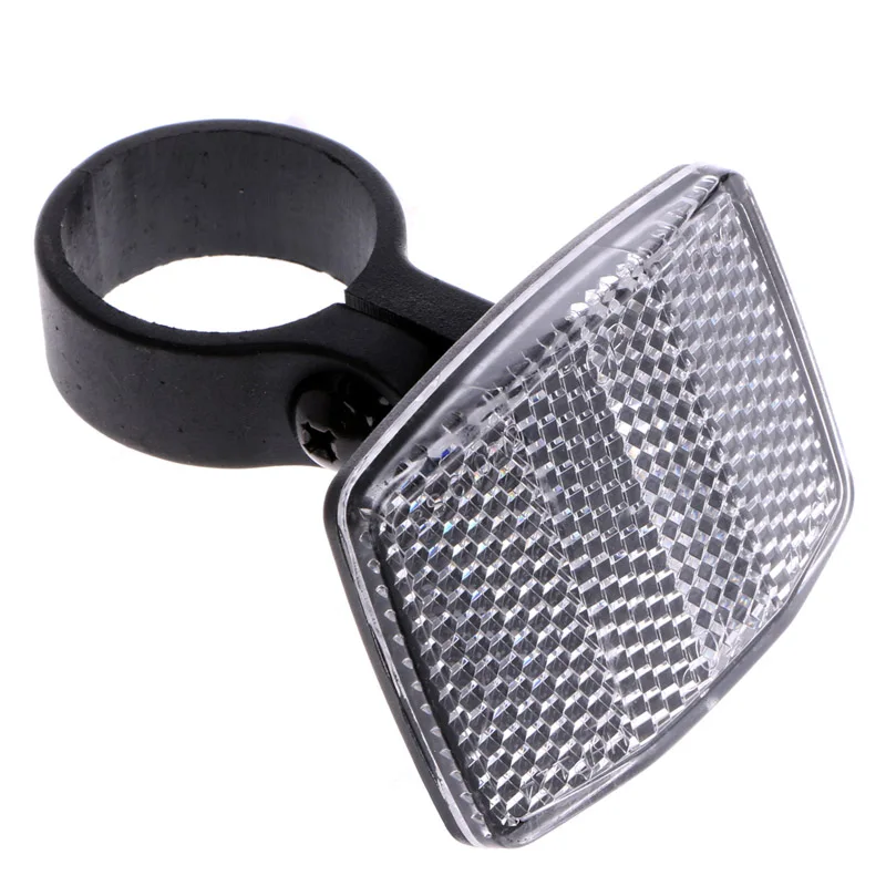 Top Bicycle Bike Handlebar Reflector Reflective Front Rear Warning Light Safety Lens  F20 1