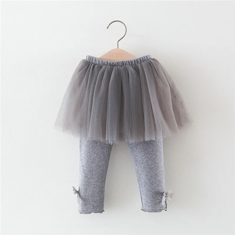 Новые весенние леггинсы для маленьких девочек, удобные штаны из чистого хлопка, юбка, одежда для маленьких девочек