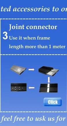 1 meter/pc 6 м/лот 4590F прямой угол светодио дный Экран дисплея рамка для P7.62, P10, P16, P20 крытый и полуоткрытой