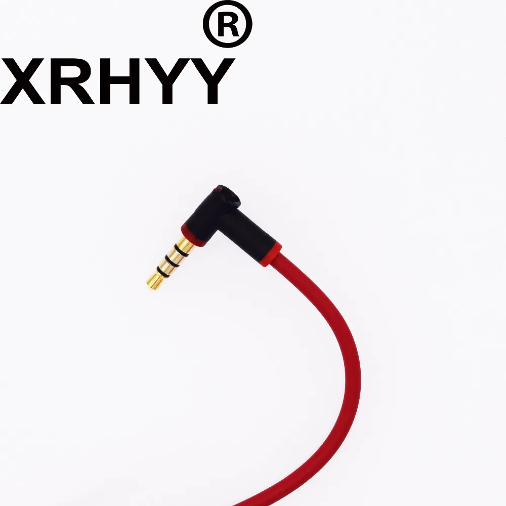 Сменный аудиокабель XRHYY Red провод со встроенным микрофоном для Beats