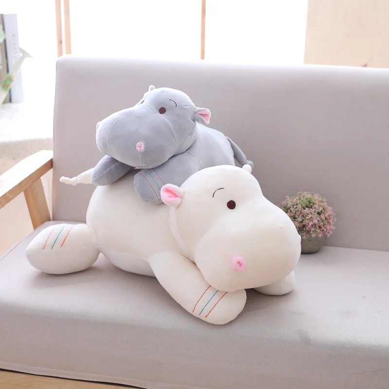 

32/42 cm Hippopotamus Plush Animals Doll Toys Soft Cotton Plush Toys Kids Birthday Christmas Gift
