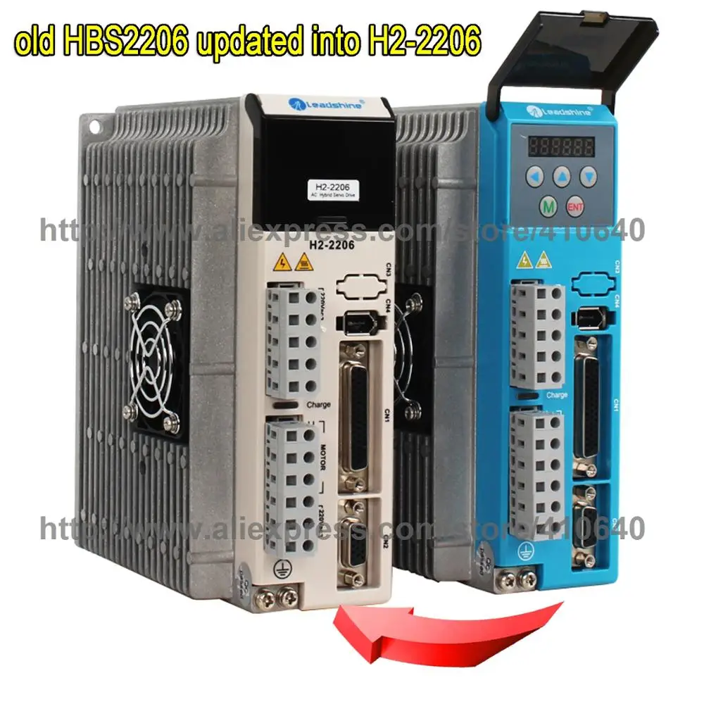 Leadshine легко сервопривод HBS2206 прямая 220/230 В переменного тока Вход 6A ток плюс Servo
