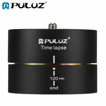 

PULUZ 120m Time Lapse Stabilizer 360 Degree Panning Rotating Tripod Head Adapter