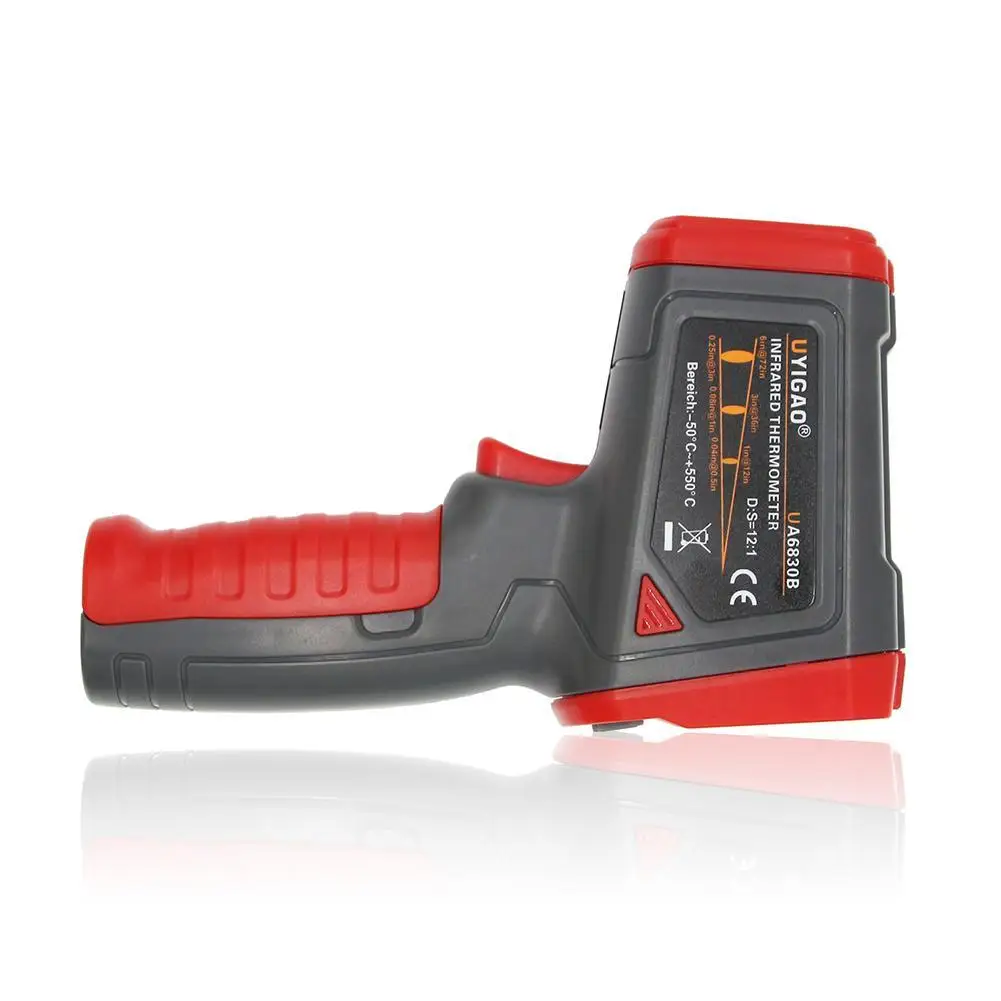 

UYIGAO UA6830B Infrared Thermometer Digital Temperature Gun Scanner