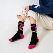 Женские носки на каждый день, креативный хлопок, Meias, хип-хоп, модные женские носки, Harajuku, унисекс, новые трендовые носки, Sokken