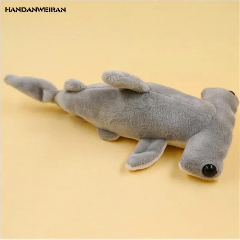 HANDANWEIRAN 1Pcs Hot Kawaii 20CM Cute Flat Shark Stuffed Toys Marine Series Pendants Plush Toy Dolls For Kids Gifts PP Cotton HANDANWEIRAN 1Pcs Hot Kawaii 20CM Cute Flat Shark Stuffed Toys Marine Series Pendants Plush Toy Dolls For Kids Gifts PP Cotton