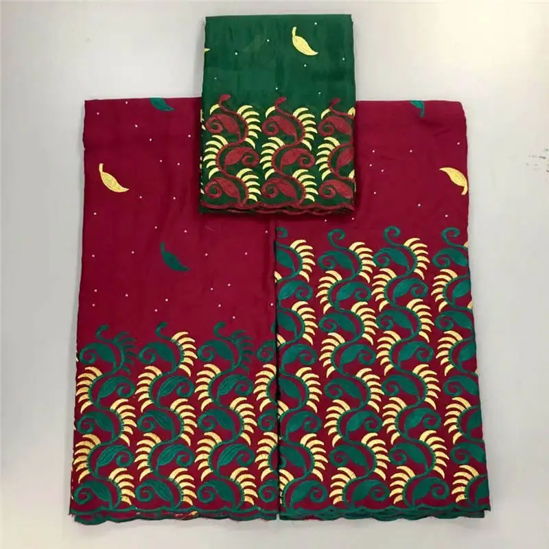 

HL!Swiss voile lace in Switzerland high quality 3+2+2 Swiss lace fabric newest Dubai beads lace African French fabric ! J41950