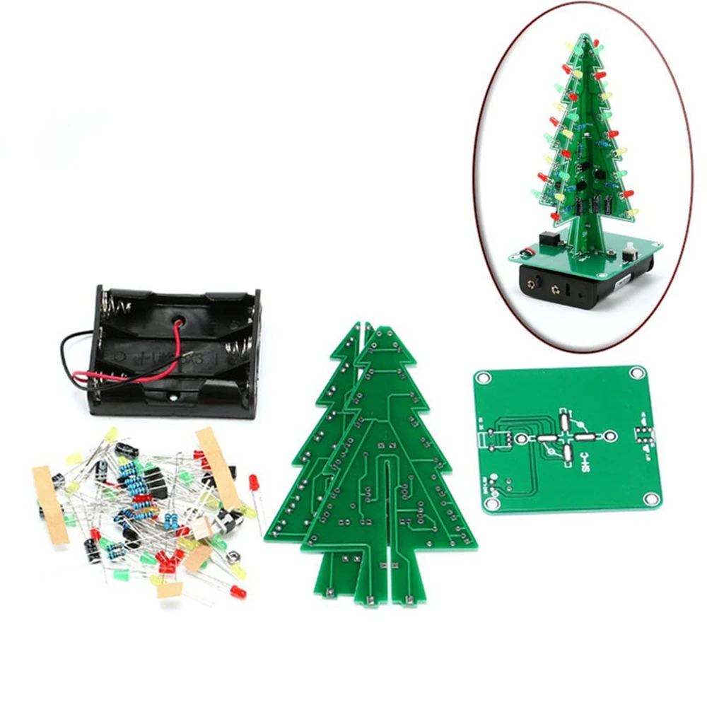 Three-Dimensional 3D Christmas Tree (1)