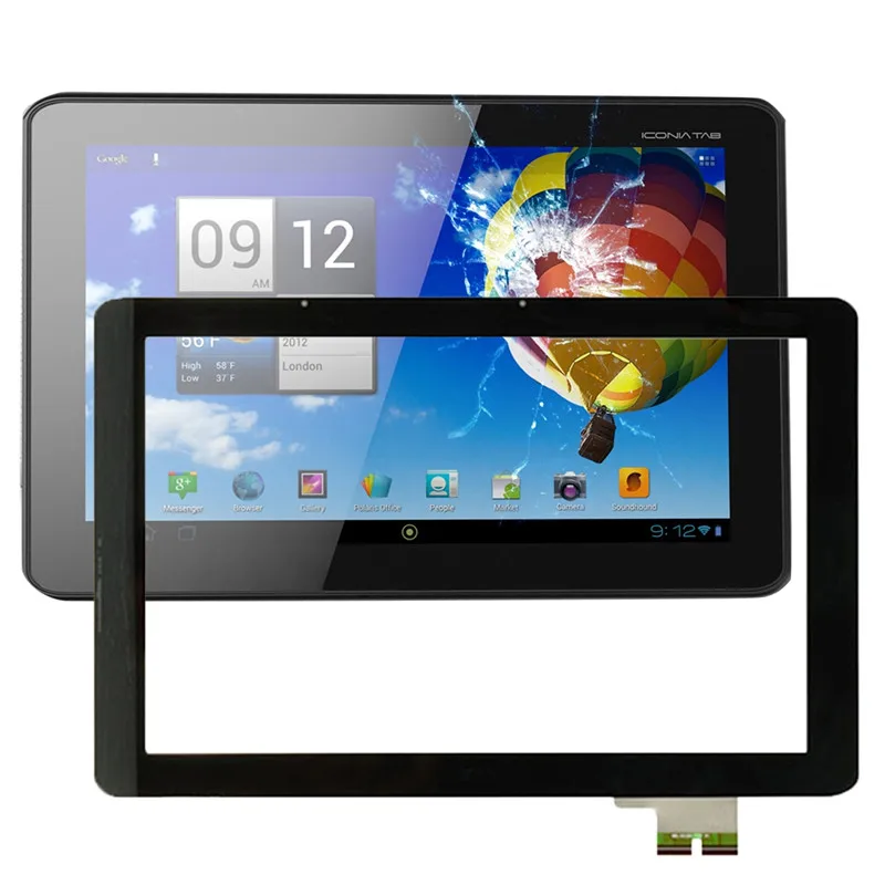 

LCD Screen and Digitizer Full Assembly Replacement for Acer Iconia Tab A510 / A511 / A700 / A701 / 69.10I20.T02 / V1