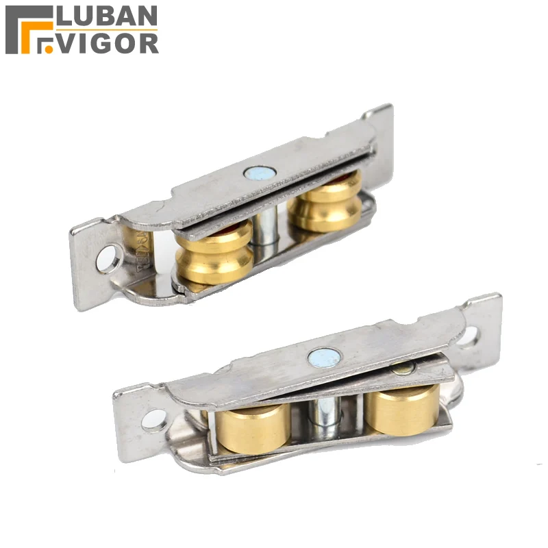 Model steel Sliding window/door rollers,Aluminum alloy windows pulley,14/16mm,Stainless steel