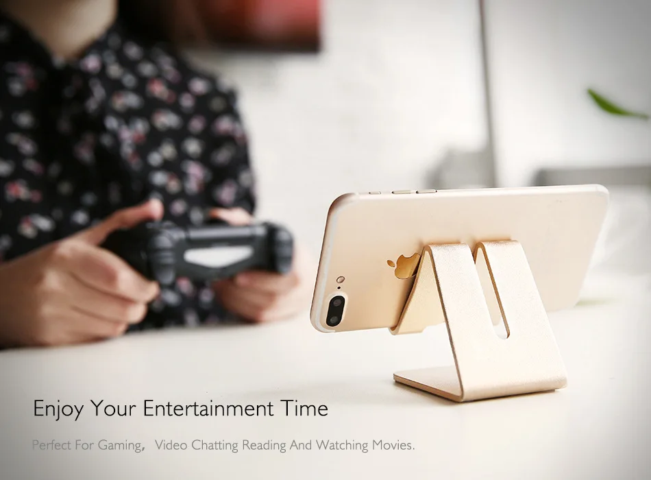 WolfRule Universal Aluminum Metal Mobile Phone Holder For Xiaomi Redmi 7A 6A 6 8A 8 Note 7 8 Pro Support Phone Stand Desk Holder WolfRule Universal Aluminum Metal Mobile Phone Holder For Xiaomi Redmi 7A 6A 6 8A 8 Note 7 8 Pro Support Phone Stand Desk Holder