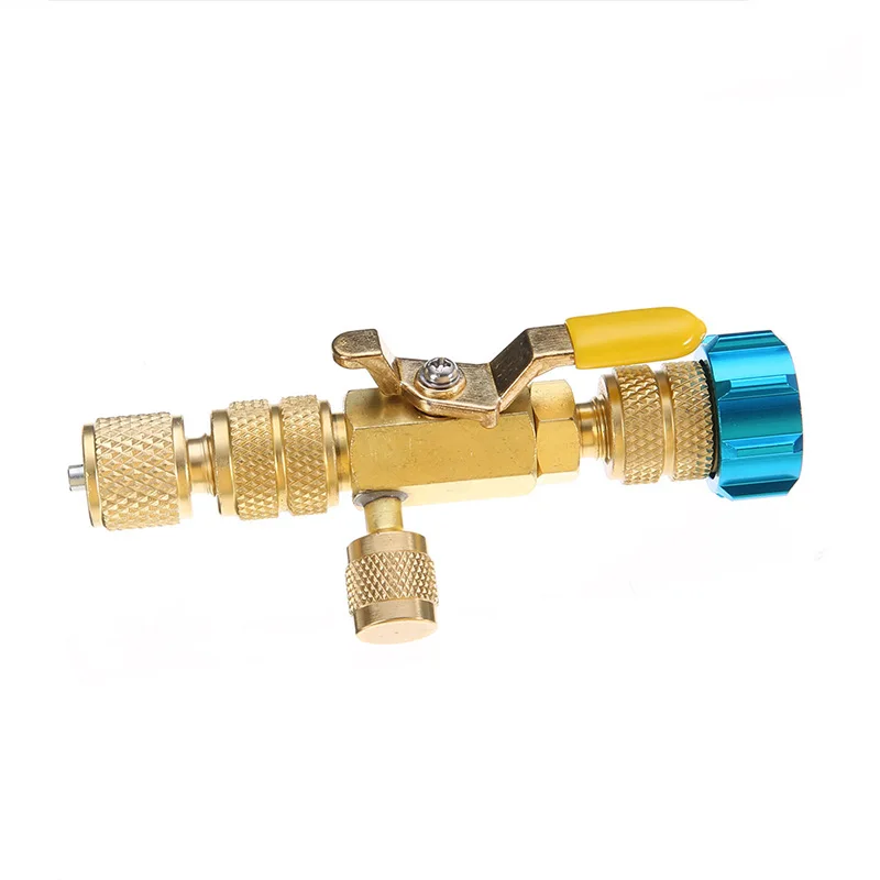 

11cm R134a R22 R410A Car HVAC Tools Air Conditioning Sheel 1/4'' Valve Core Installer Remover Kit Mobile Air Conditioner