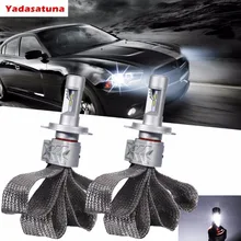 2 * H4 9003 HB2 80 W Motor Do Carro LEVOU Lâmpada Do Farol Philipzes Chips 12 v 24 v 9000lm Hi-Lo Feixe Auto Levou Farol Luz de Nevoeiro DRL lâmpadas