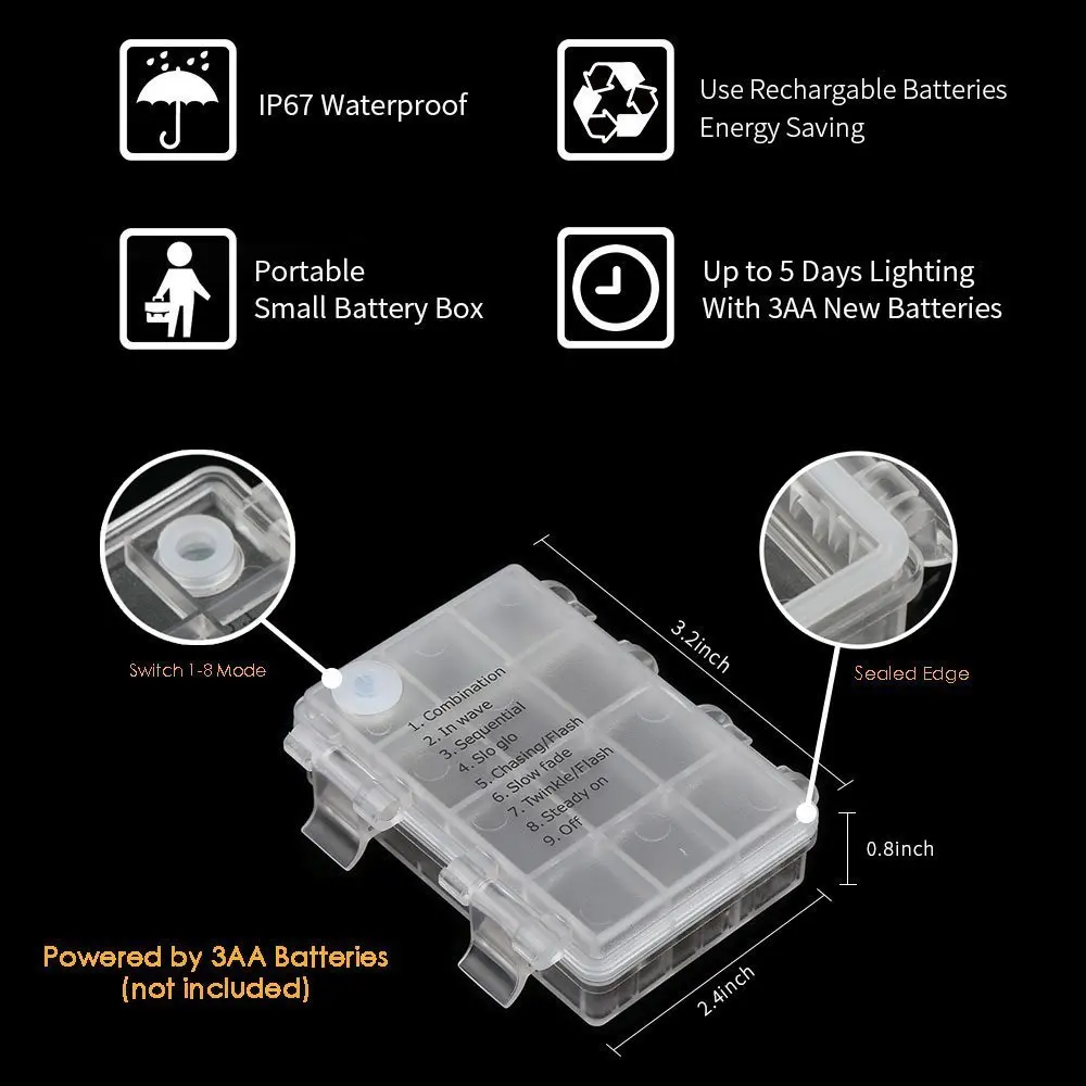 5M LED String fairy battery powerLights with Remote camping luces led decoracion new year christmas xmas light outdoor luminaria 5M LED String fairy battery powerLights with Remote camping luces led decoracion new year christmas xmas light outdoor luminaria