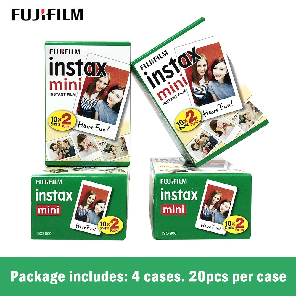 Бумага для фотоаппарата Fujifilm instax mini 9 Fuji instsnt 80 листов мгновенных фотоаппаратов