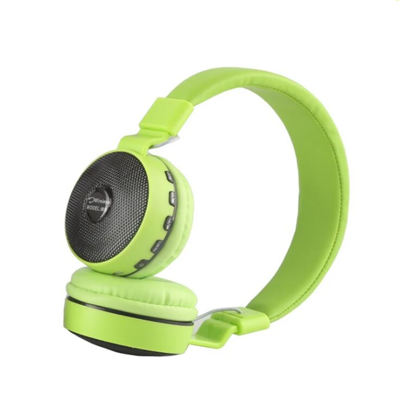 Фирменная новинка Bluetooth гарнитура светящиеся светодиодные большие наушники для