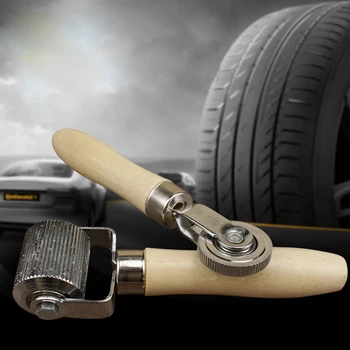 

Portable Tire Compaction Roller Auto Car Tire Repair Tool Tire Repair Patch Stitch Wheel Tyre Rolling Puncture Tool