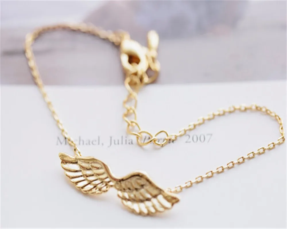 Hot Fashion Bling Trendy Icarus Wing Bracciale Regalo Per Le Donne Best Friends