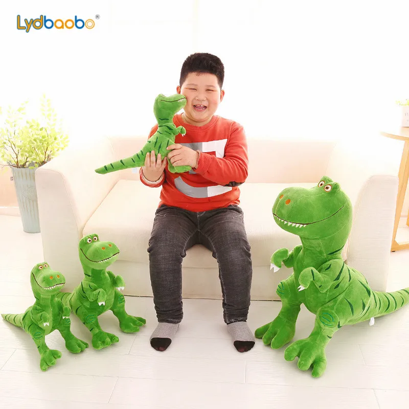 1 шт. Горячая 40-100 см динозавр плюшевые игрушки хобби мультфильм тираннозавр мягкие игрушки куклы дети мальчики ребенок день рождения рождественские подарки