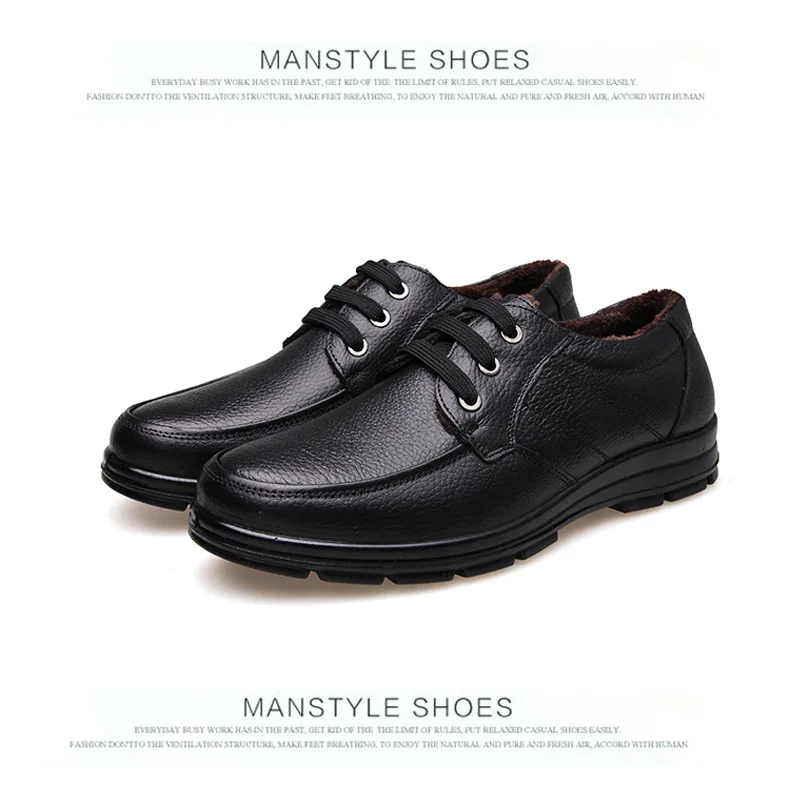 Мужская повседневная обувь из натуральной кожи; Модная Удобная дышащая мужская обувь ручной работы; удобная повседневная обувь