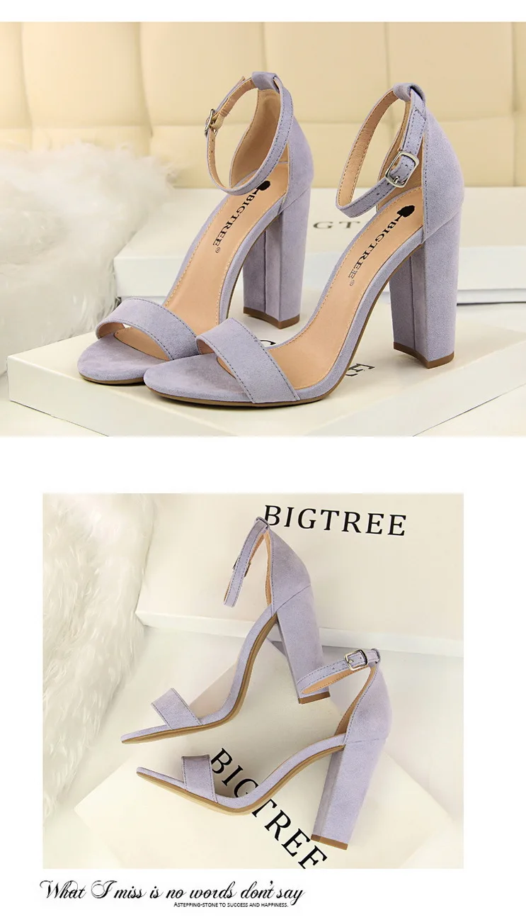 Bigtree/обувь; Новинка года; женские туфли-лодочки на высоком каблуке; пикантные женские босоножки; женская обувь на толстом каблуке; красные свадебные туфли; модная обувь для вечеринок