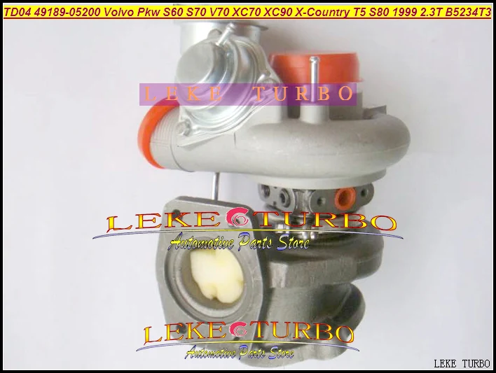 TD04 TD04HL-13T-8 49189-05200 49189-05210 8602395 8601691 Turbo Turbocharger For VOLVO PKW S60 S70 V70 XC70 XC90 X-Country T5 S80 2.3T B5234T3 2.3L (2)