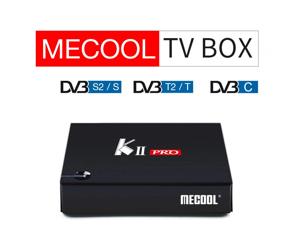 MECOOL KII PRO Android tv Box Amlogic S905D cpu поддержка 2,4/5 ГГц WiFi 4K H.265 BT4.0