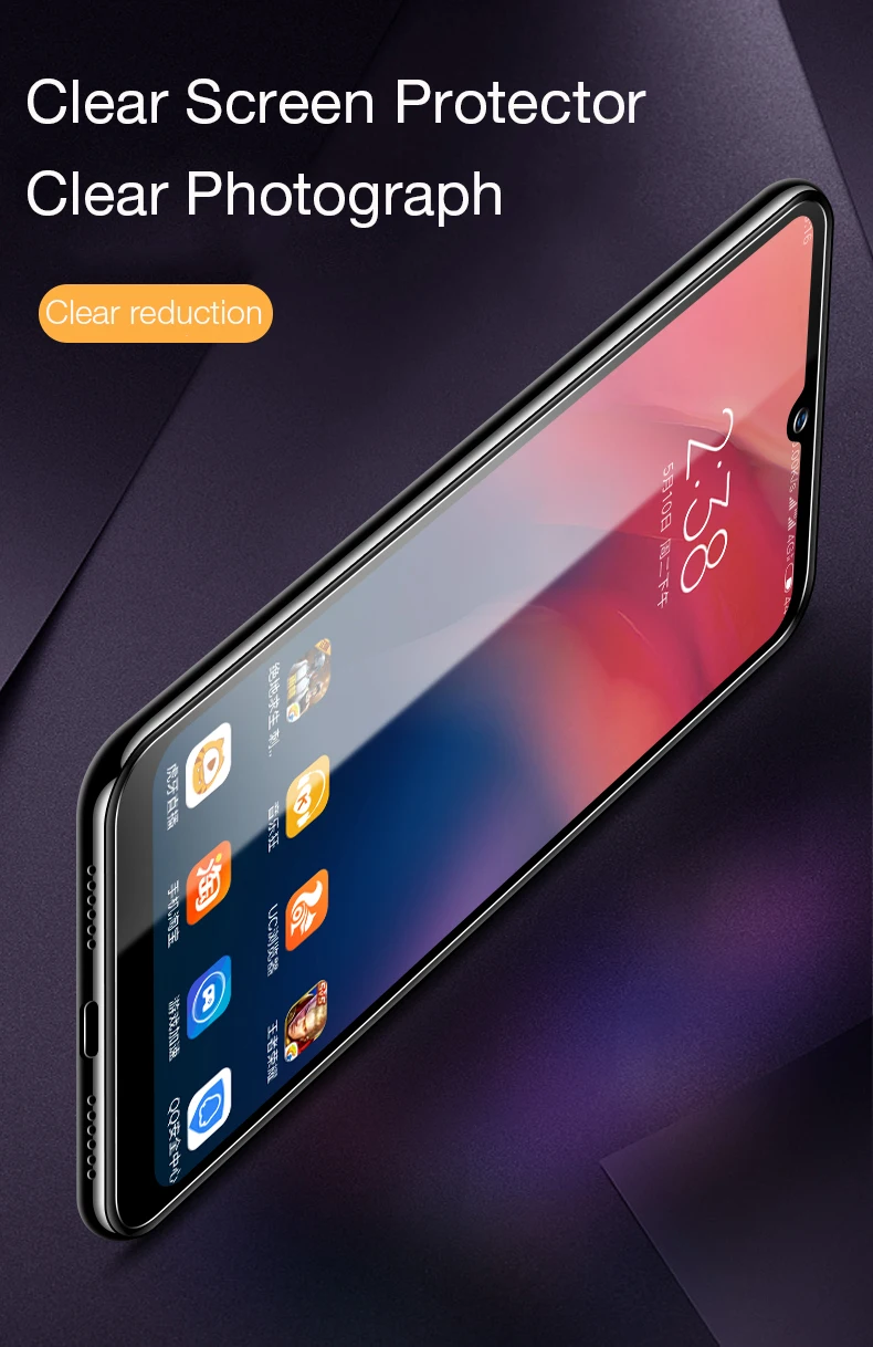 screen protector for xiaomi redmi note 7 (8)