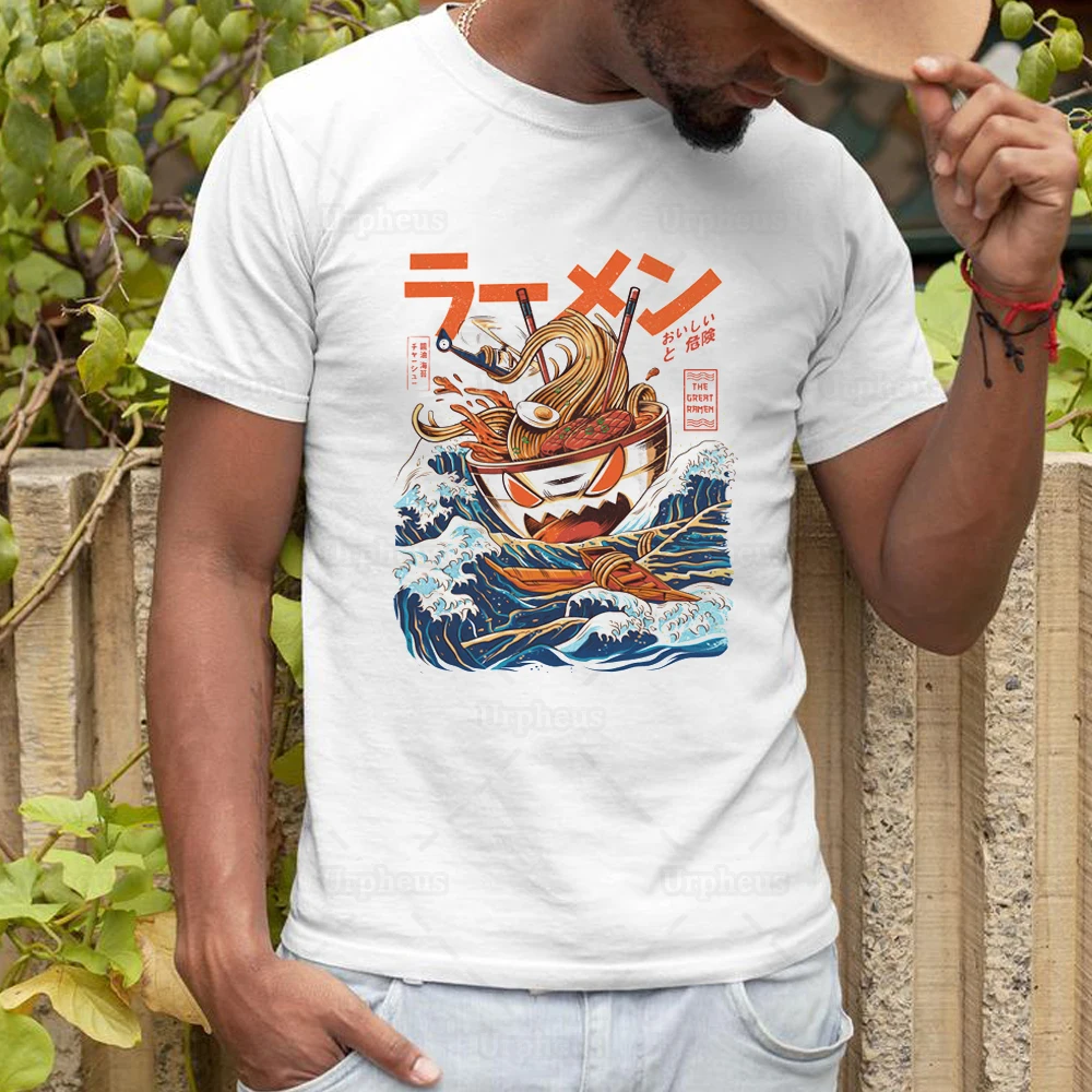 

Great Ramen Off Kanagawa Funny Tshirt Japan Manga Food Funny Camiseta Tees