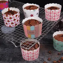 50 шт. бумага для кексов обертки для кексов форма для выпечки чашки Чехлы Коробки для кексов форма для кекса кухонные Инструменты для декорирования форма для приготовления печения