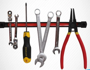 

Magnetic Tool Holder Bar Organizer Storage Rack Tool With Strong Magnet Storage For Garage Workshop Metal Tools