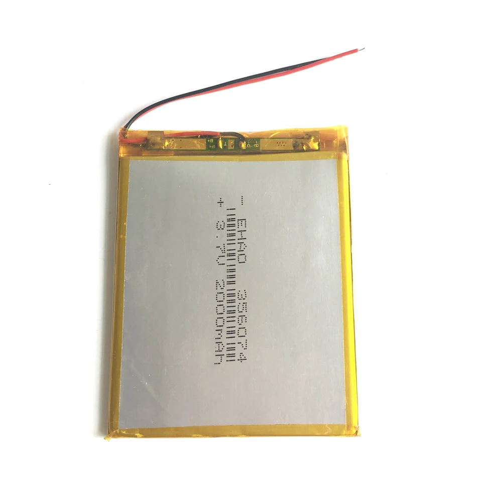 3 7 V 2000mAh литий полимерный аккумулятор для GPS камеры ноутбука Банк питания