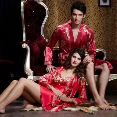 couple sleeping dress