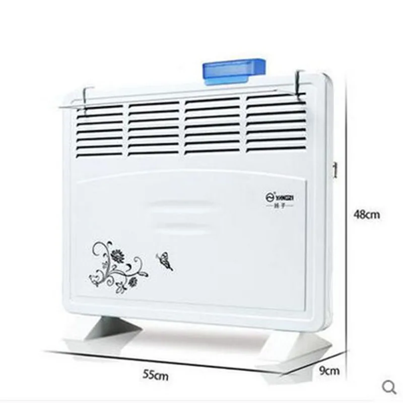 

Wall-mounted electric heater Four-window convection home bathroom dual-use heater Energy-saving waterproof heater