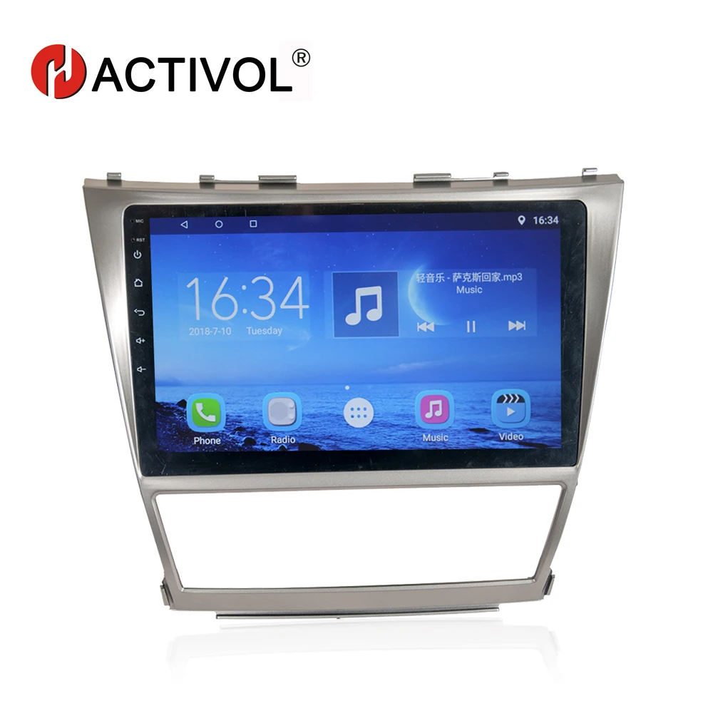 

HACTIVOL 10.1" Quad core car radio GPS for Camry AURION v40 2006-2011 android 7.0 car DVD player GPS NAVI with 1G RAM 16G ROM