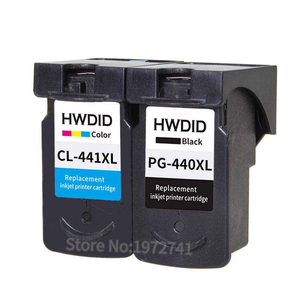 HWDID 2PK PG-440 CL-441 XL чернильный картридж Замена для Canon PG440 pg 440 cl 441 для Canon PIXMA MX374 MX394 MX434 MX454 MX474 3540