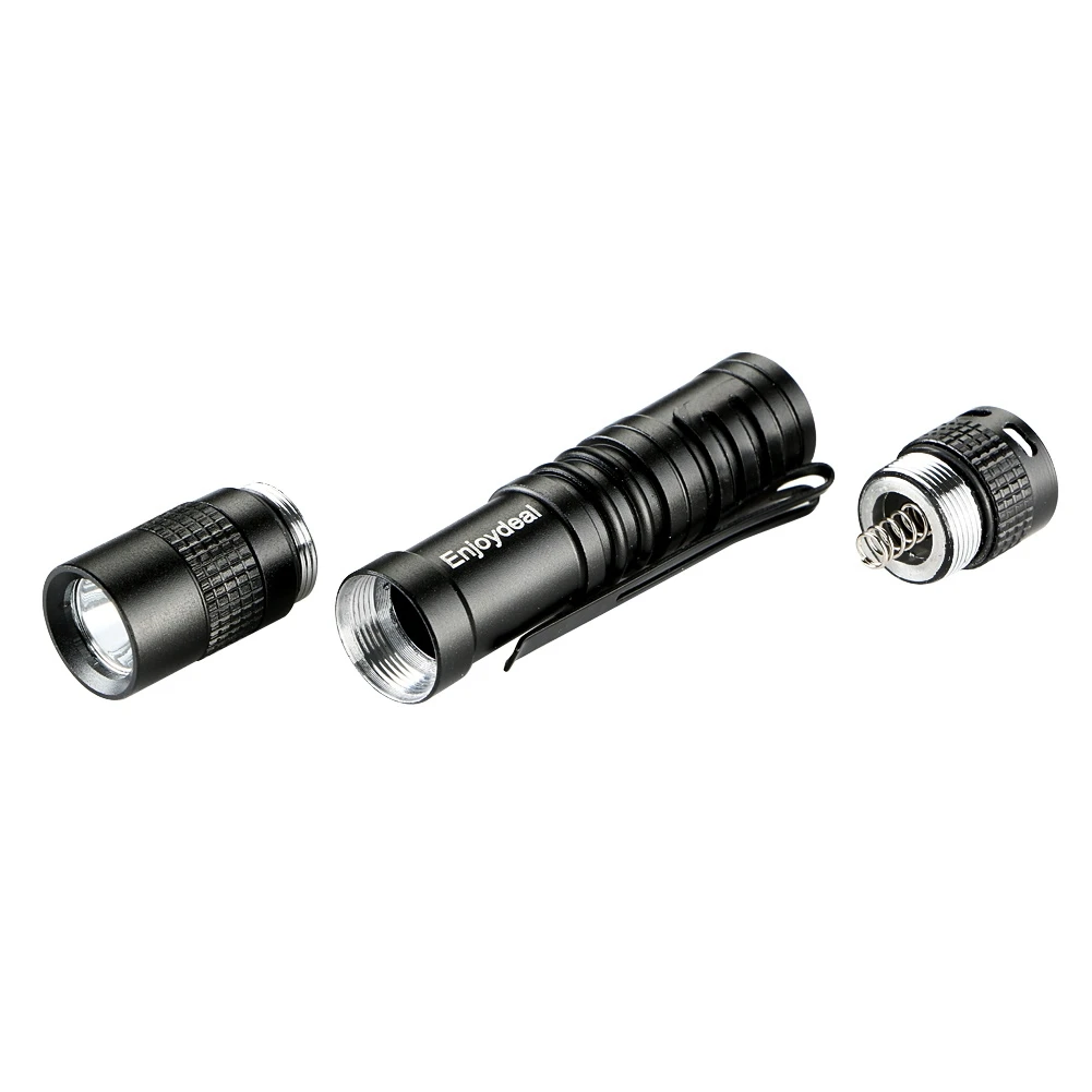 Details about   5 LED Flashlights Cree XPE-R3 Clip Mini Penlight Portable Torch Lamp for Camping 