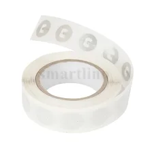 50 шт./лот меток NFC rfid-наклейки 13,56 мГц Ntag213 ISO14443A Круглый 25 мм белый клей Ntag213 NFC метки для NFC телефон