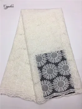 

Nice embroidery French tulle lace fabric hot sale net lace fabric for evening dress PNZ503(5yards/lot)