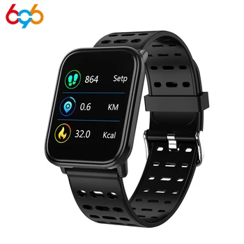 

696 T6 Bluetooth Heart Rate Monitor Smart bracelet Blood Pressure Fitness Tracker Smart Watch Men Sport Smart Wristband for ios