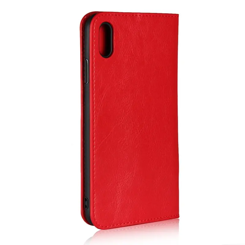 Чехол из натуральной кожи для iPhone XS Max XR X R, Роскошный деловой кошелек, кожаный аксессуар для телефона, сумка для iPhone X S Coque