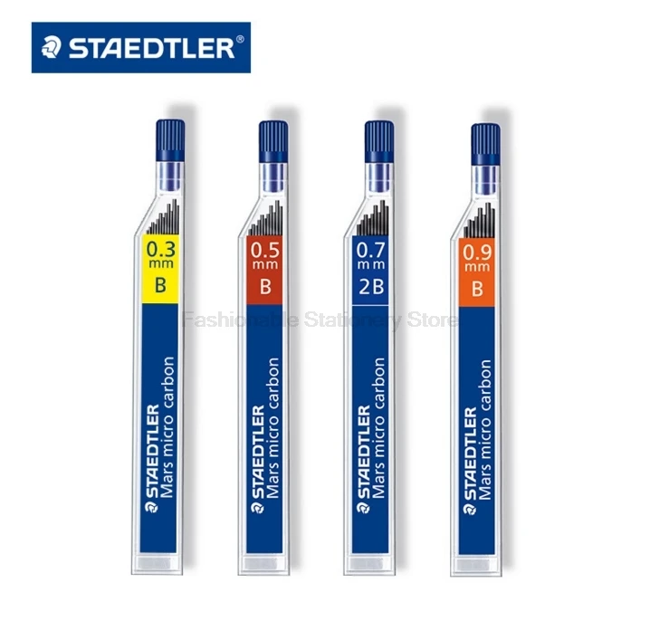 6 Pcs/Lot STAEDTLER 250 05/07 HB 2H B 2B Refills lead for mechanical