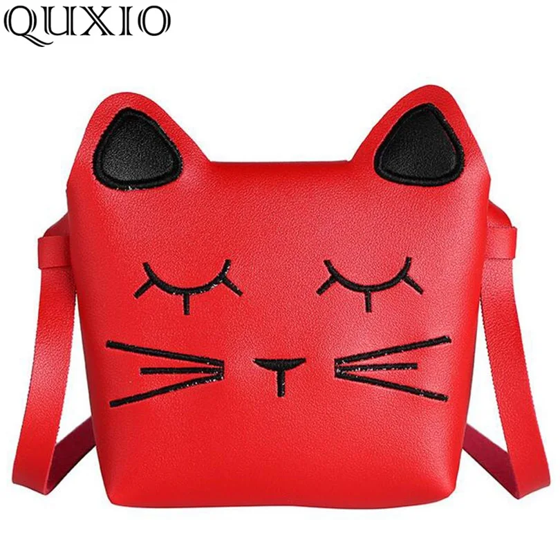 Мини-сумка-мессенджер для девочек с мультяшным котом, милая детская сумка, модные сумки принцессы через плечо, женская сумка на плечо с персонажами HS01