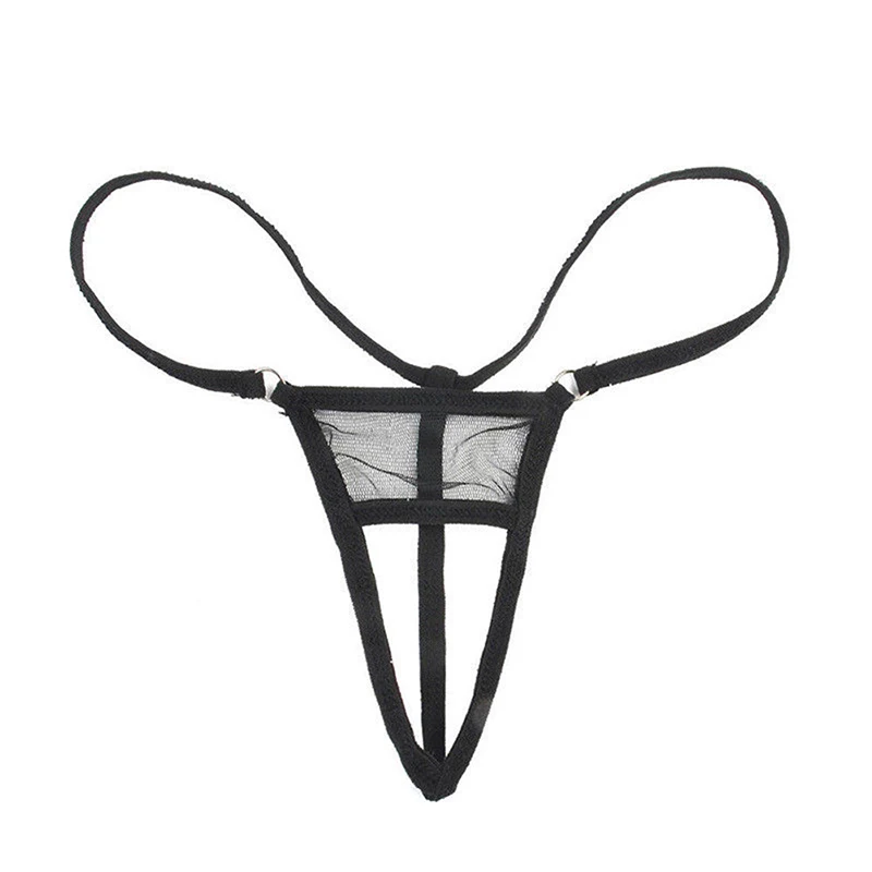 Sexy Women Lace Open Back Crotch Panties Transparent Hollow Briefs Underwear G String|Трусики| |