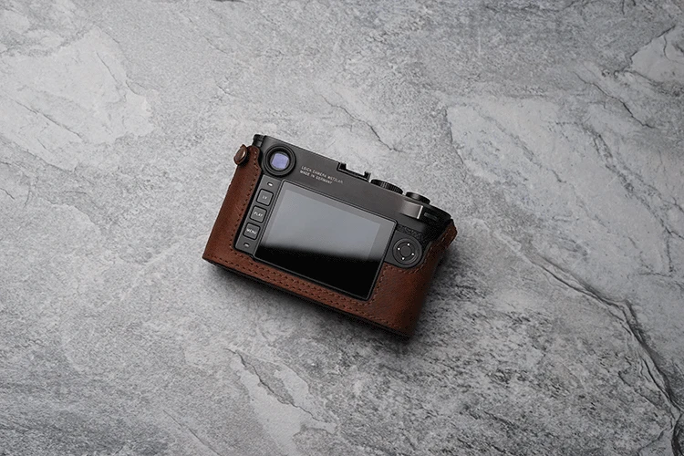 Mr. stone бренд натуральная кожа ручной работы чехол для камеры Leica M10 сумка половина тела Нижняя крышка