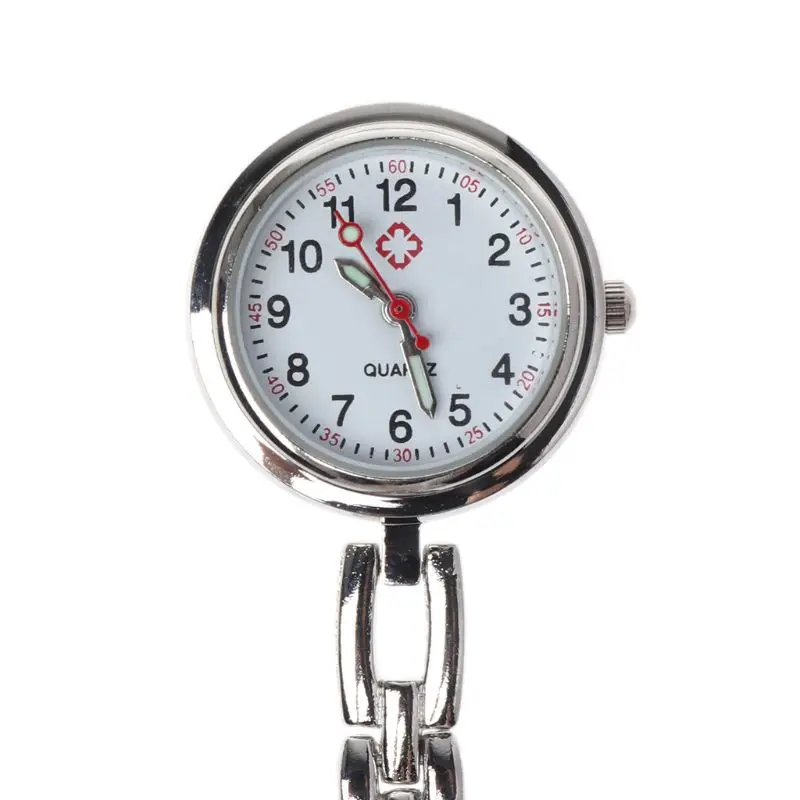 Горячая Распродажа часы для медсестры кварцевые модные женские карманные часы Медицинская Вешалка-зажим портативные поставки подарки ювелирные изделия